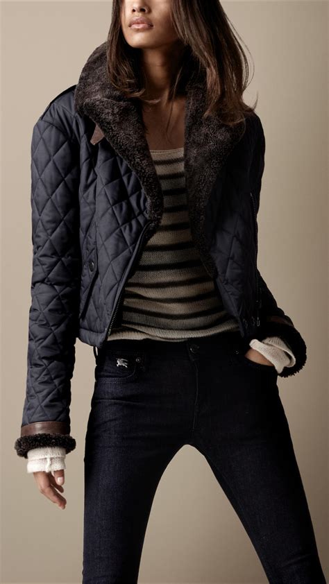 burberry navy brighton jacket|burberry clothing website.